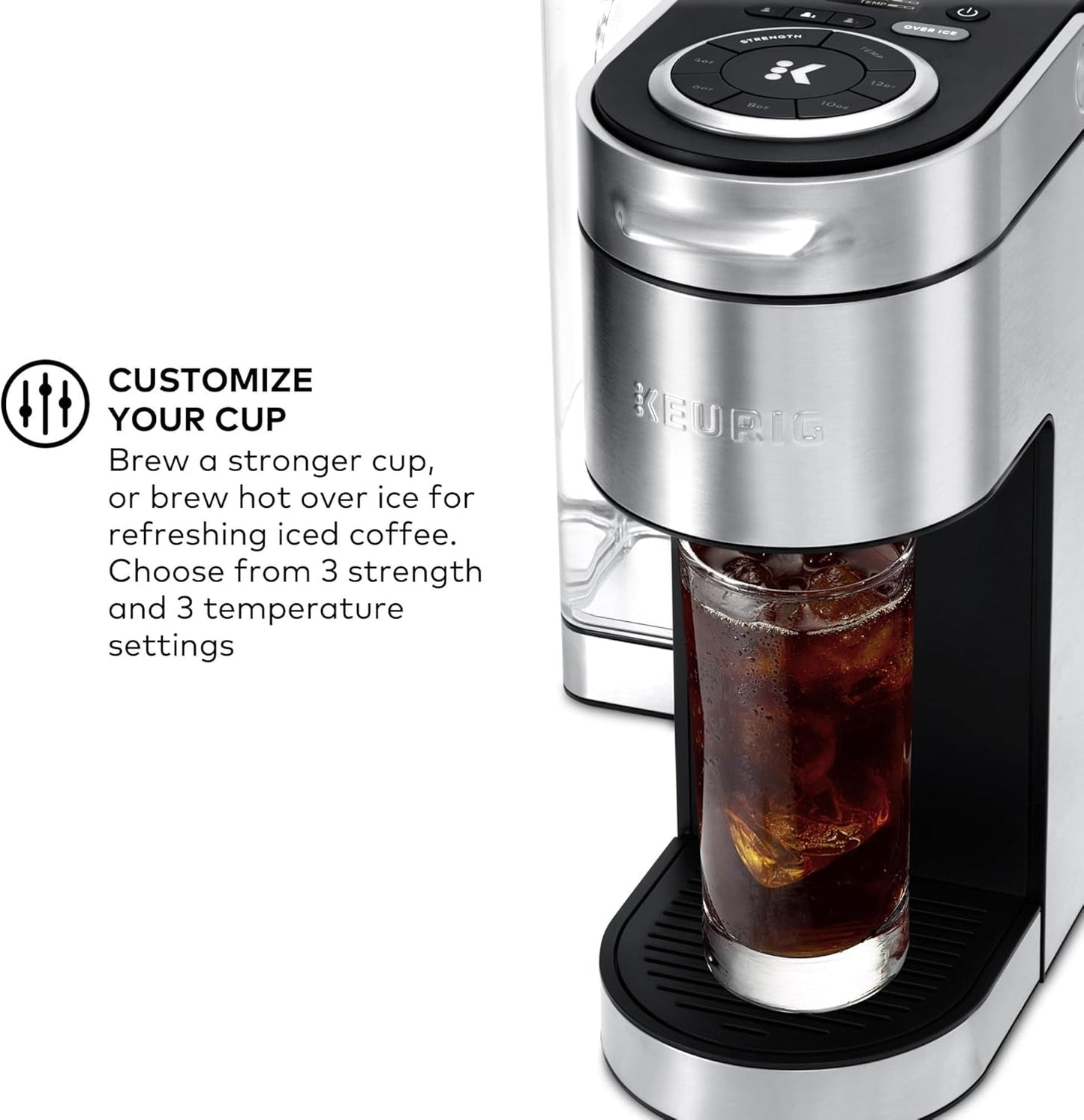 Keurig K-Supreme Single Serve K-Cup Pod Coffee Maker, Multistream Technology