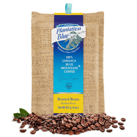 8oz Jamaica Blue Mountain Coffee Beans – 100% Authentic Flavor